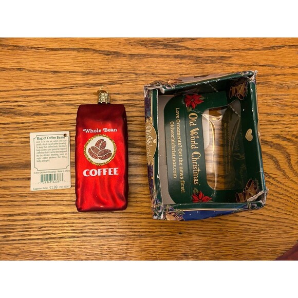 Old World Christmas Ornament W/ Box & Tag - Picture 1 of 3